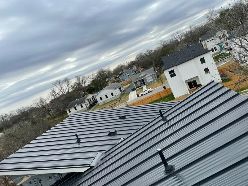 Standing seam metal roof panels with vents for Skylight Repair in Eatontown